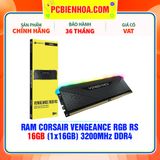  RAM CORSAIR VENGEANCE RGB RS 16GB (1x16GB) 3200MHz DDR4 C16 (CMG16GX4M1E3200C16) 