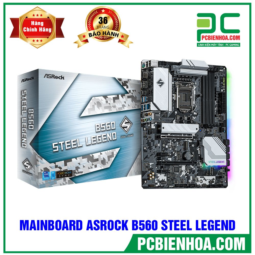 Mainboard ASROCK B560 Steel Legend ( LGA1200 / ATX / 4xDDR4)