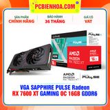  VGA SAPPHIRE PULSE Radeon RX 7600 XT GAMING OC 16GB GDDR6 ( 11339-04-20G ) 