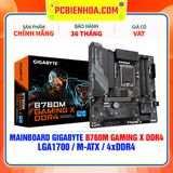  MAINBOARD GIGABYTE B760M GAMING X DDR4 ( LGA1700 / m-ATX / 4xDDR4 ) 