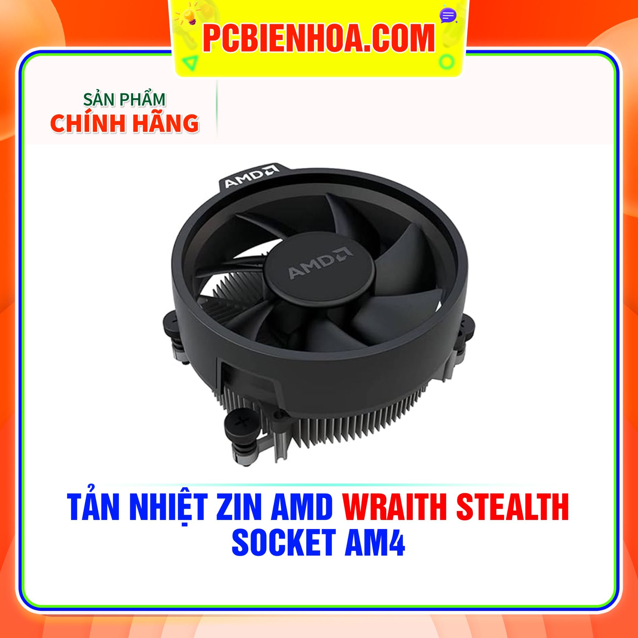  TẢN NHIỆT ZIN AMD WRAITH STEALTH - SOCKET AM4 