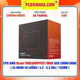  CPU AMD Ryzen THREADRIPPER 7960X BOX CHÍNH HÃNG ( 24 NHÂN 48 LUỒNG / 4.2 - 5.3 GHz / 152MB ) 
