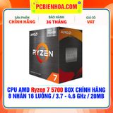  CPU AMD Ryzen 7 5700 BOX CHÍNH HÃNG ( 8 NHÂN 16 LUỒNG / 3.7 - 4.6 GHz / 20MB ) 