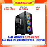  CASE XIGMATEK ELITE ONE 3FX - SẴN 3 FAN X22 ARGB ( MID TOWER - EN49769 ) 