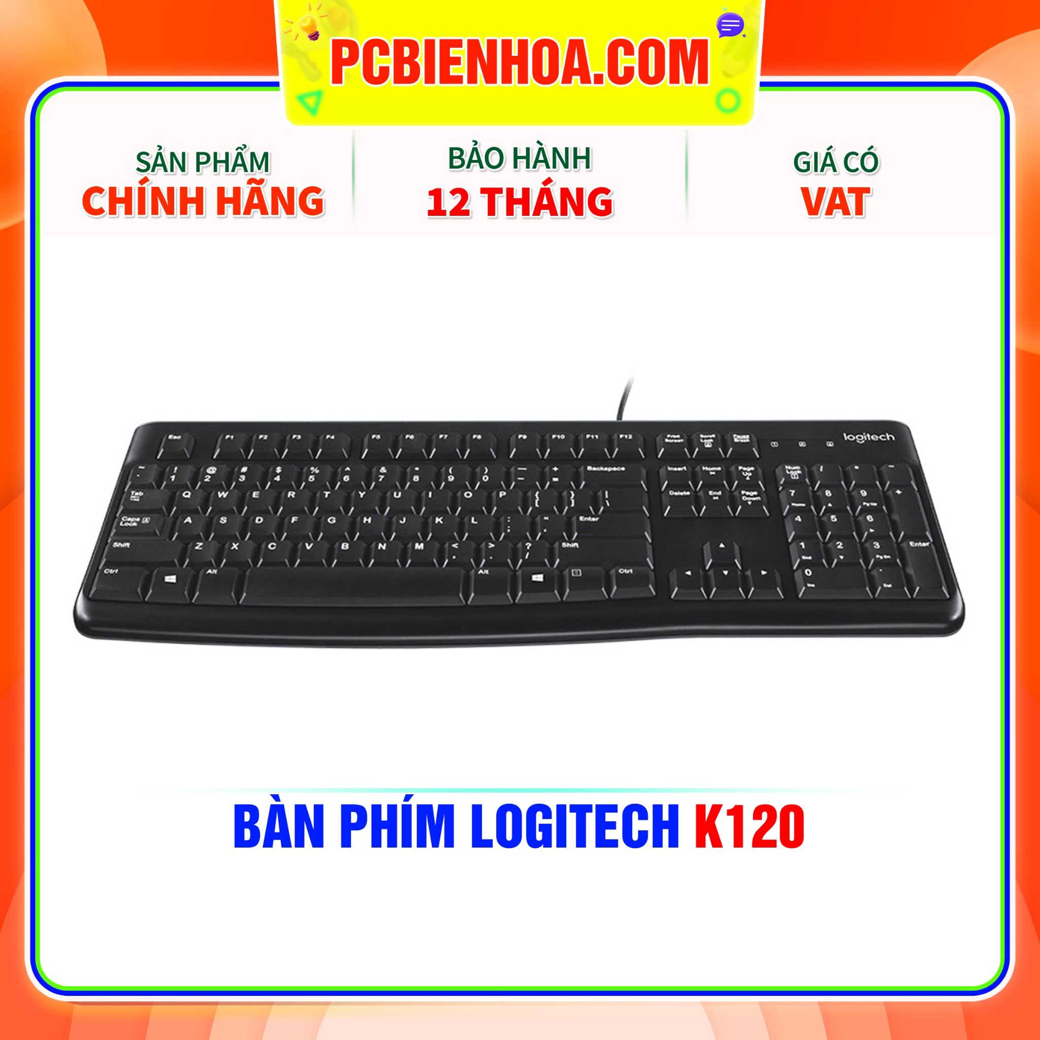  BÀN PHÍM LOGITECH K120 