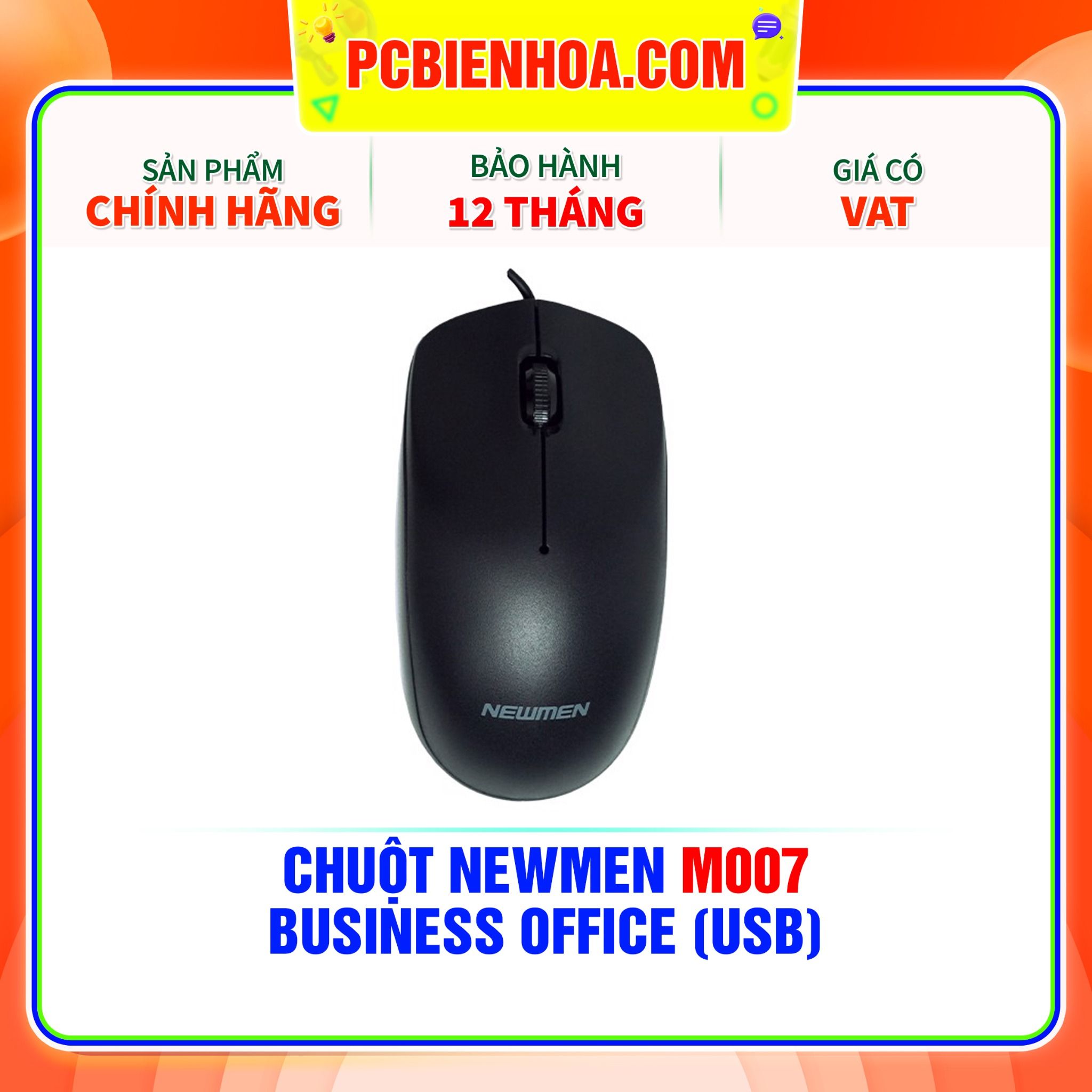  CHUỘT NEWMEN M007 - BUSINESS OFFICE (USB) 