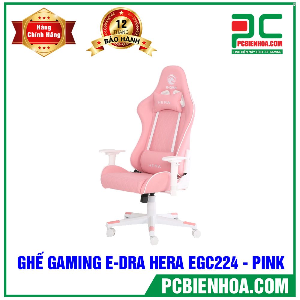 GHẾ GAMING E-DRA HERA EGC224 - PINK