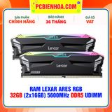  RAM LEXAR ARES RGB 32GB (2x16GB) 5600MHz DDR5 UDIMM ( LD5AU016G-R5600GDGA ) 