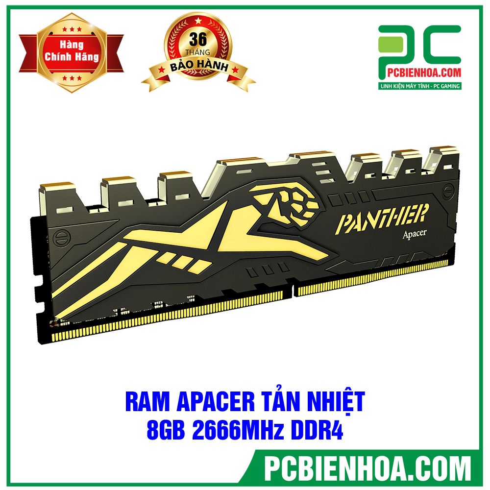 RAM Apacer Tản Nhiệt 8GB 2666MHz DDR4