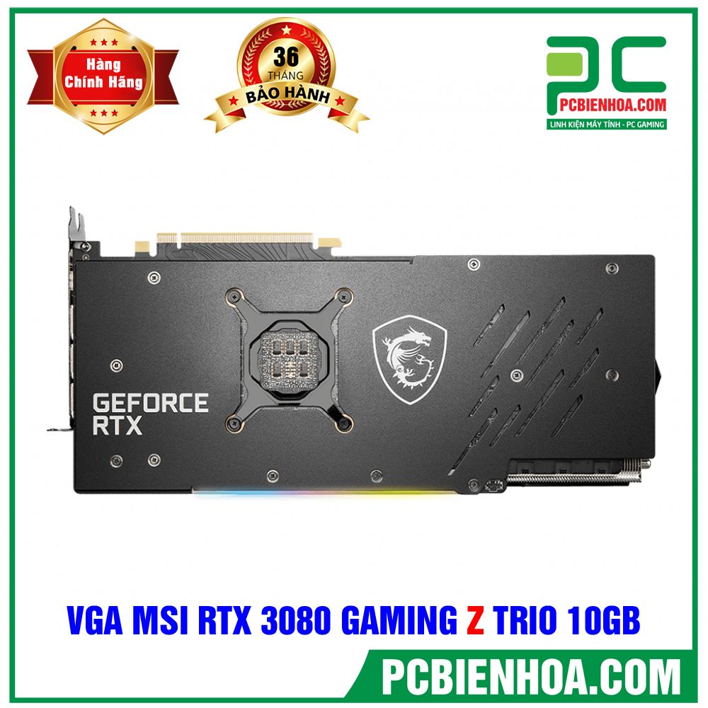 VGA MSI GEFORCE RTX 3080 GAMING Z TRIO 10GB GDDR6X (CÓ BÁN LẺ)