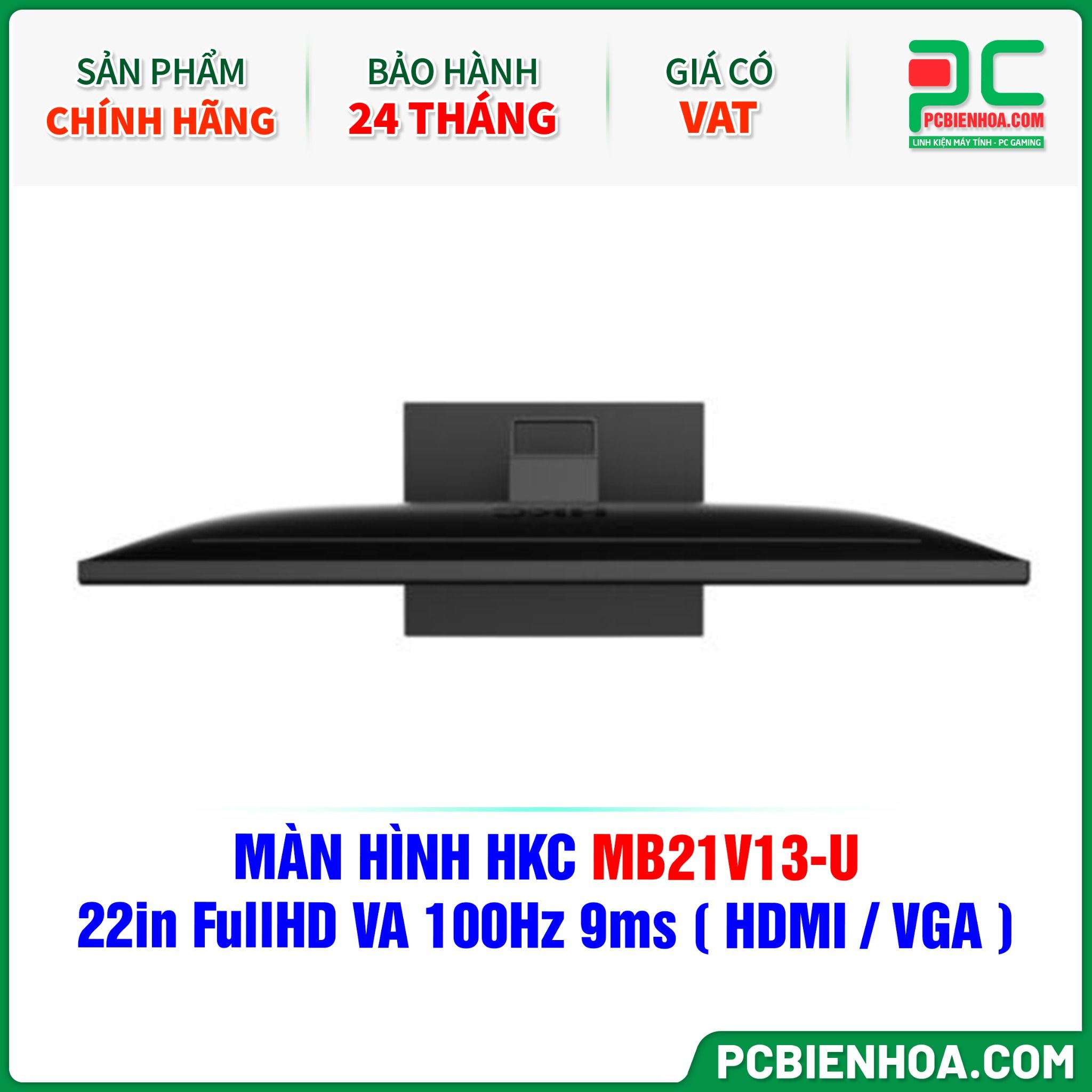 MÀN HÌNH HKC MB21V13-U - 22in FullHD VA 100Hz 9ms ( HDMI / VGA )