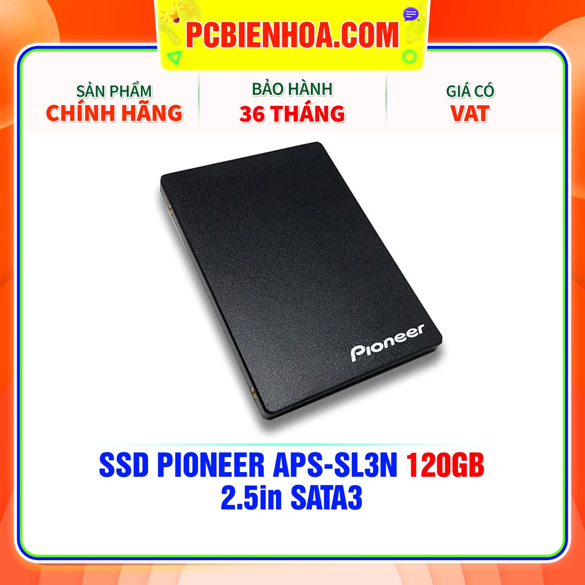  SSD PIONEER APS-SL3N 120GB - 2.5in SATA3 