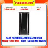  Case Cooler Master MasterBox MB520 TG RED TRIM ( MID TOWER ) 