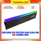  RAM ADATA XPG SPECTRIX D35G BLACK RGB - 8GB 3200MHz DDR4 