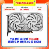  VGA MSI GeForce RTX 4060 VENTUS 2X WHITE 8G OC GDDR6 