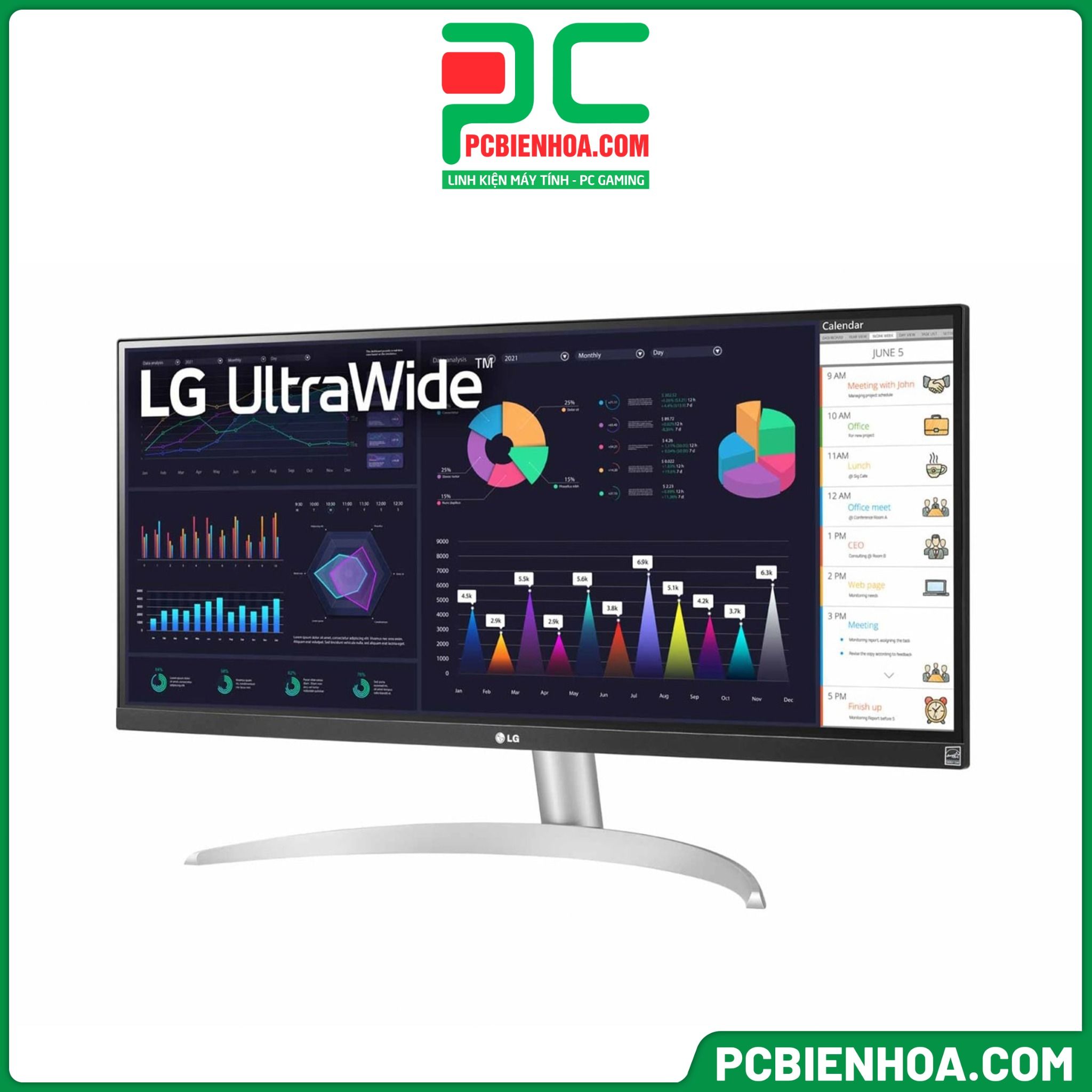 MÀN HÌNH LG UltraWide 29WQ600-W - 29in UWHD IPS 100Hz 5ms ( DP / HDMI )