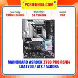  MAINBOARD ASRock Z790 Pro RS/D4 ( LGA1700 / ATX / 4xDDR4 ) 