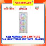  CASE XIGMATEK LUX G ARCTIC 3FX - SẴN 3 FAN X22ARGB ( MID TOWER - EN48717 ) 