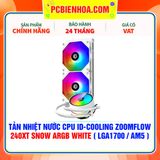  TẢN NHIỆT NƯỚC CPU ID-COOLING ZOOMFLOW 240XT SNOW ARGB WHITE ( HỖ TRỢ SOCKET LGA1700 / AM5 ) 