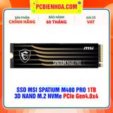  SSD MSI SPATIUM M480 PRO 1TB - 3D NAND M.2 NVMe PCIe Gen4.0x4 