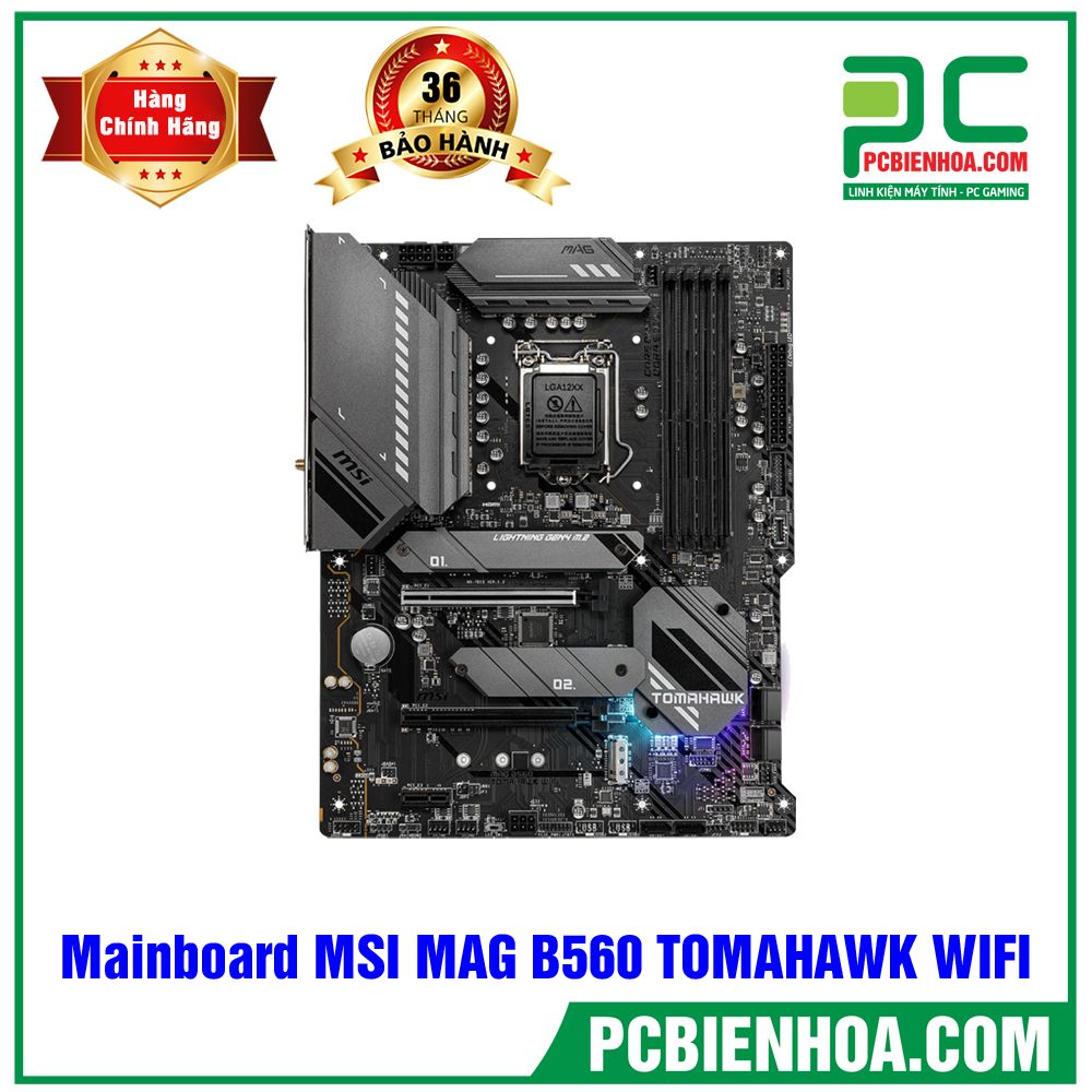 Mainboard MSI MAG B560 TOMAHAWK WIFI ( AM4 / ATX / 4xDDR4 )