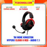  TAI NGHE KINGSTON HYPERX CLOUD II RED - AUDIO 7.1 