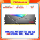  RAM ADATA XPG SPECTRIX D50 RGB - 8GB 3200MHz DDR4 - MÀU XÁM 