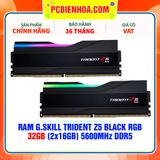  RAM G.SKILL TRIDENT Z5 BLACK RGB 32GB (2x16GB) 5600MHz DDR5 (F5-5600J4040C16GX2-TZ5RK) 