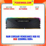  RAM CORSAIR VENGEANCE RGB RS 8GB 3200MHz DDR4 (CMG8GX4M1E3200C16) 