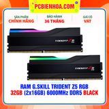  RAM G.SKILL TRIDENT Z5 RGB 32GB (2x16GB) 6000MHz DDR5 BLACK (INTEL XMP) (F5-6000J3238F16GX2-TZ5RK) 