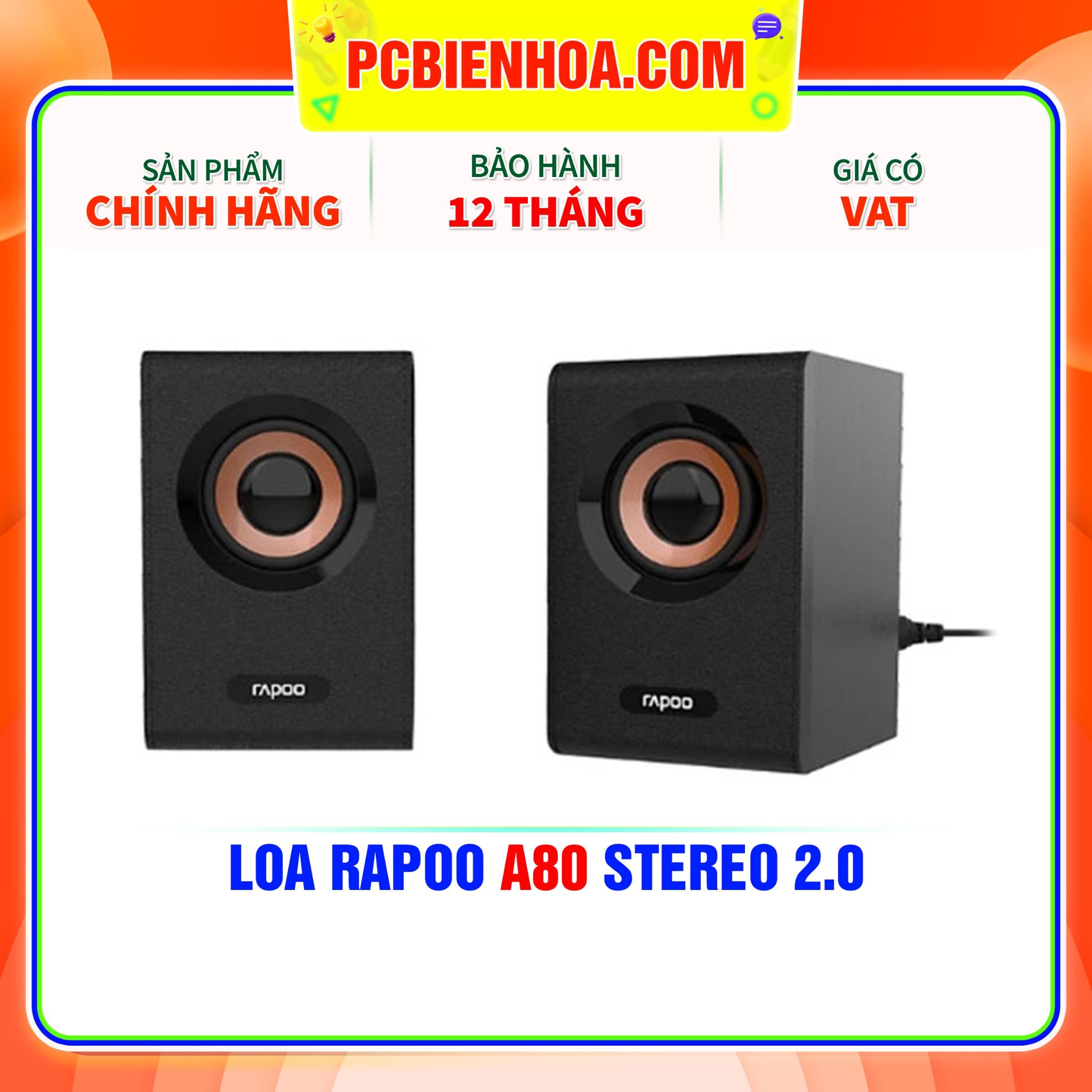  LOA RAPOO A80 STEREO 2.0 