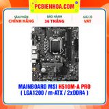  MAINBOARD MSI H510M-A PRO ( LGA1200 / m-ATX / 2xDDR4 ) 