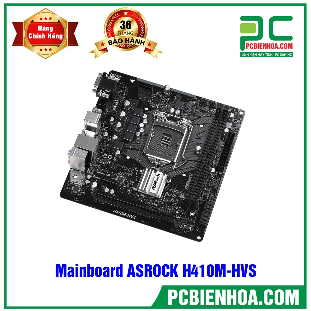 Mainboard ASROCK H410M-HVS ( LGA1200 / M-ATX / 2xDDR4 )