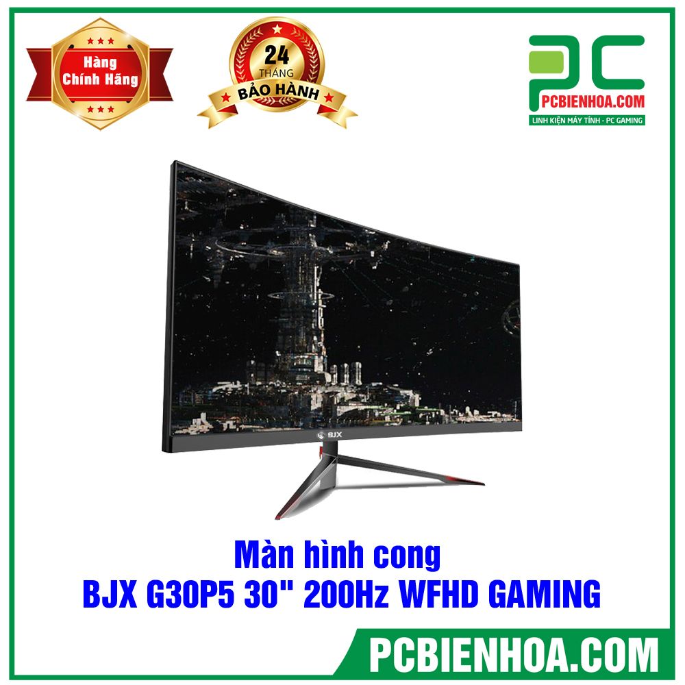 Màn hình cong BJX G30P5 30in 200Hz WFHD ( 2560x1080 ) GAMING
