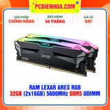  RAM LEXAR ARES RGB 32GB (2x16GB) 5600MHz DDR5 UDIMM ( LD5AU016G-R5600GDGA ) 