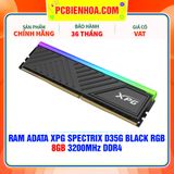  RAM ADATA XPG SPECTRIX D35G BLACK RGB - 8GB 3200MHz DDR4 