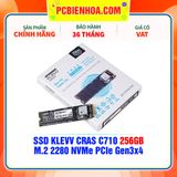  SSD KLEVV CRAS C710 256GB - M.2 2280 NVMe PCIe Gen3x4 