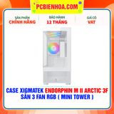  CASE XIGMATEK ENDORPHIN M II ARCTIC 3F - SẴN 3 FAN RGB ( MINI TOWER - EN42928 ) 