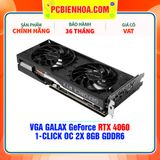  VGA GALAX GeForce RTX 4060 1-CLICK OC 2X 8GB GDDR6 ( 46NSL8MD8LOC ) 