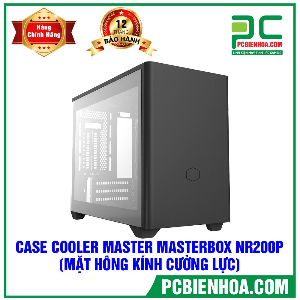 CASE COOLER MASTER MASTERBOX NR200P MINI ITX (BLACK) (MẶT KÍNH CƯỜNG LỰC) (LIÊN HỆ ĐẶT HÀNG)