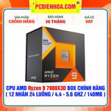  CPU AMD Ryzen 9 7900X3D BOX CHÍNH HÃNG ( 12 NHÂN 24 LUỒNG / 4.4 - 5.6 GHz / 140MB ) 