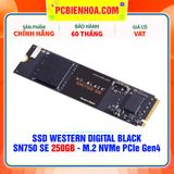  SSD WESTERN DIGITAL BLACK SN750 SE 250GB - M.2 NVMe PCIe Gen4 ( WDS250G1B0E ) 