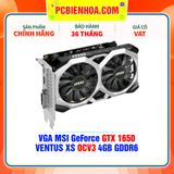  VGA MSI GeForce GTX 1650 VENTUS XS OCV3 4GB GDDR6 