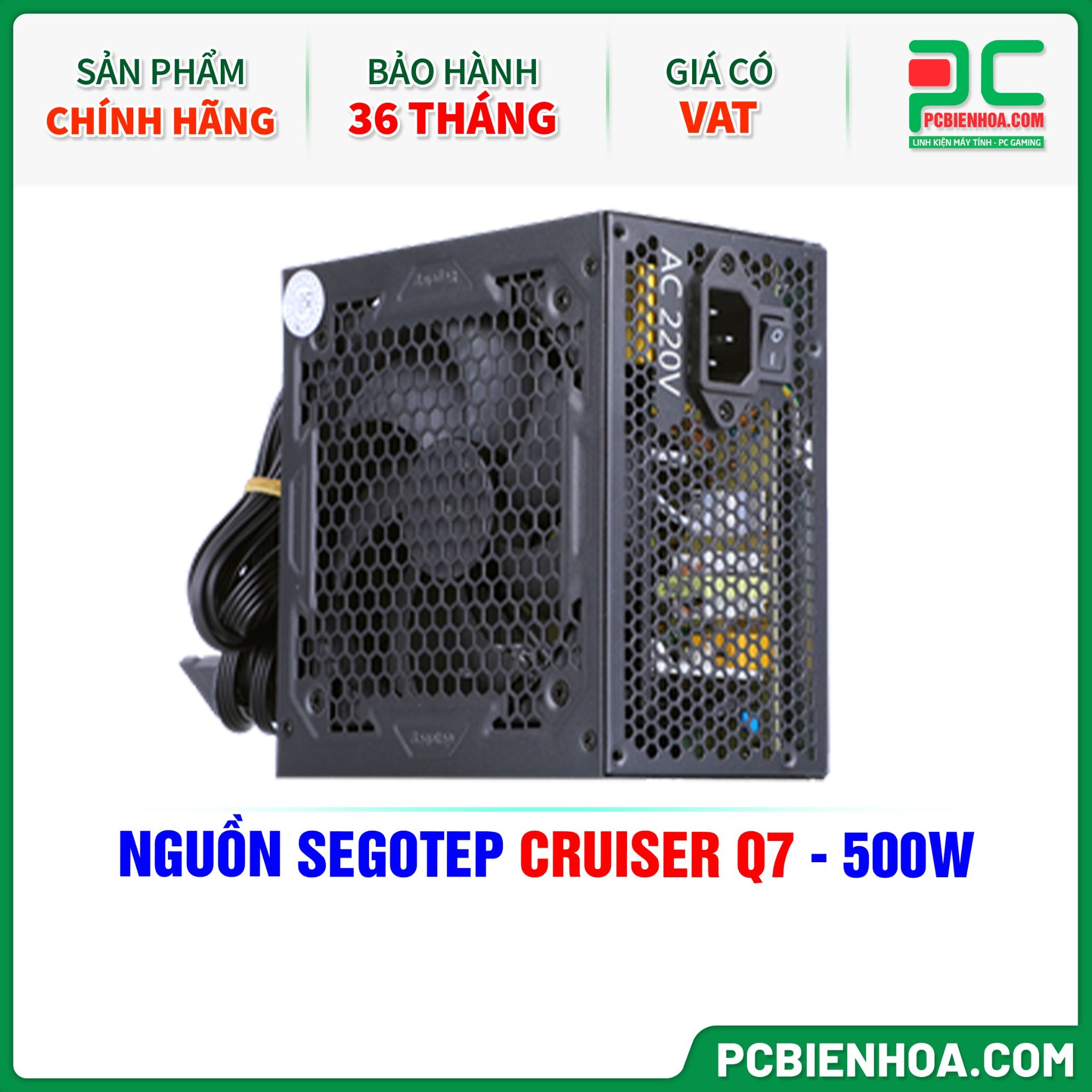 NGUỒN SEGOTEP CRUISER Q7 - 500W
