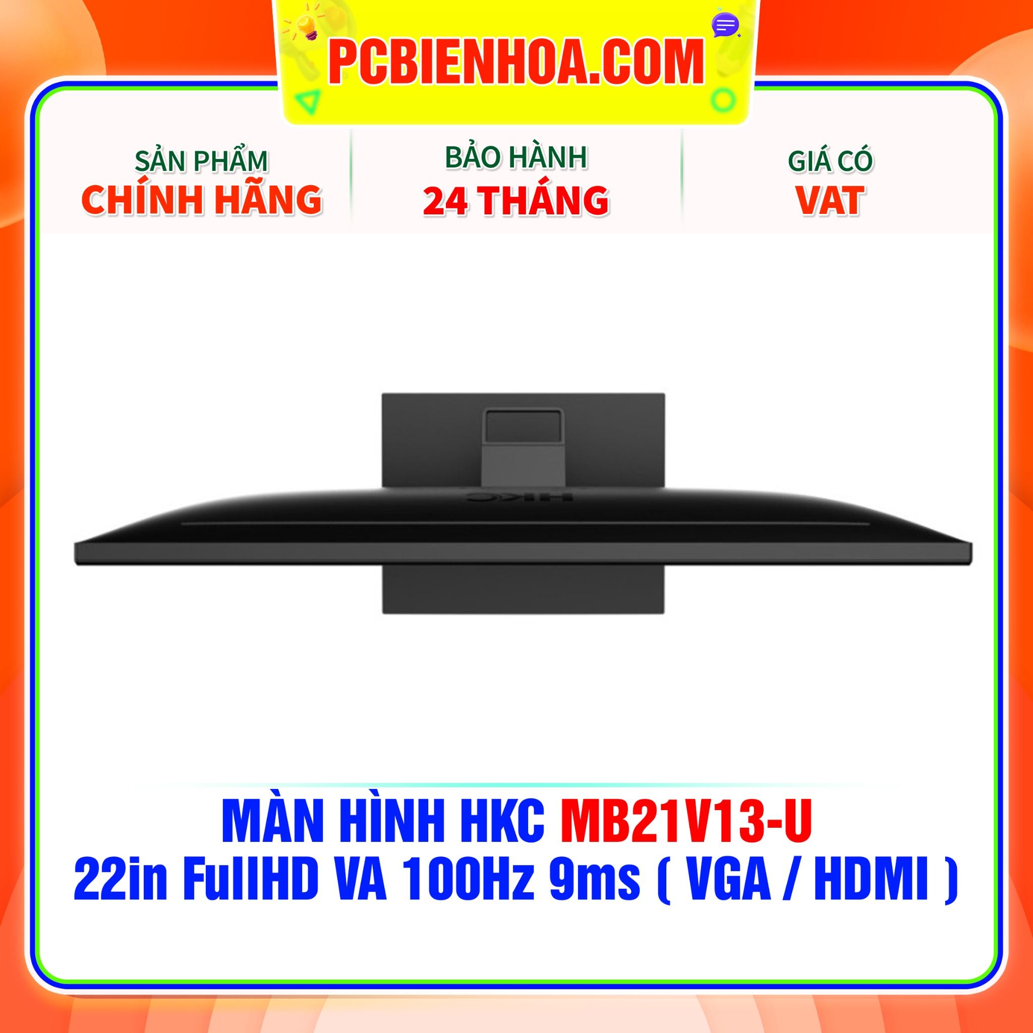  MÀN HÌNH HKC MB21V13-U 22in FullHD VA 100Hz 9ms ( VGA / HDMI ) 