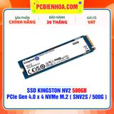  SSD KINGSTON NV2 500GB - PCIe Gen 4.0 x 4 NVMe M.2 ( SNV2S/500G ) 