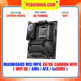  DDR5 - MAINBOARD MSI MPG X670E CARBON WIFI ( WiFi 6E / AM5 / ATX / 4xDDR5 ) 