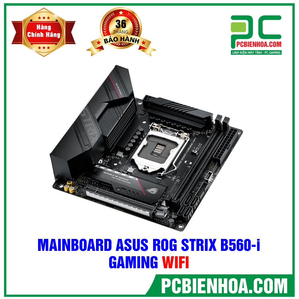 Mainboard ASUS ROG STRIX B560-I GAMING WIFI ( LGA1200 / MINI-ITX / 2xDDR4 ) (LIÊN HỆ ĐẶT HÀNG)