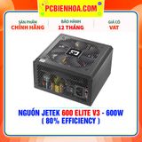  NGUỒN JETEK 600 ELITE V3 - 600W ( 80% EFFICIENCY ) 