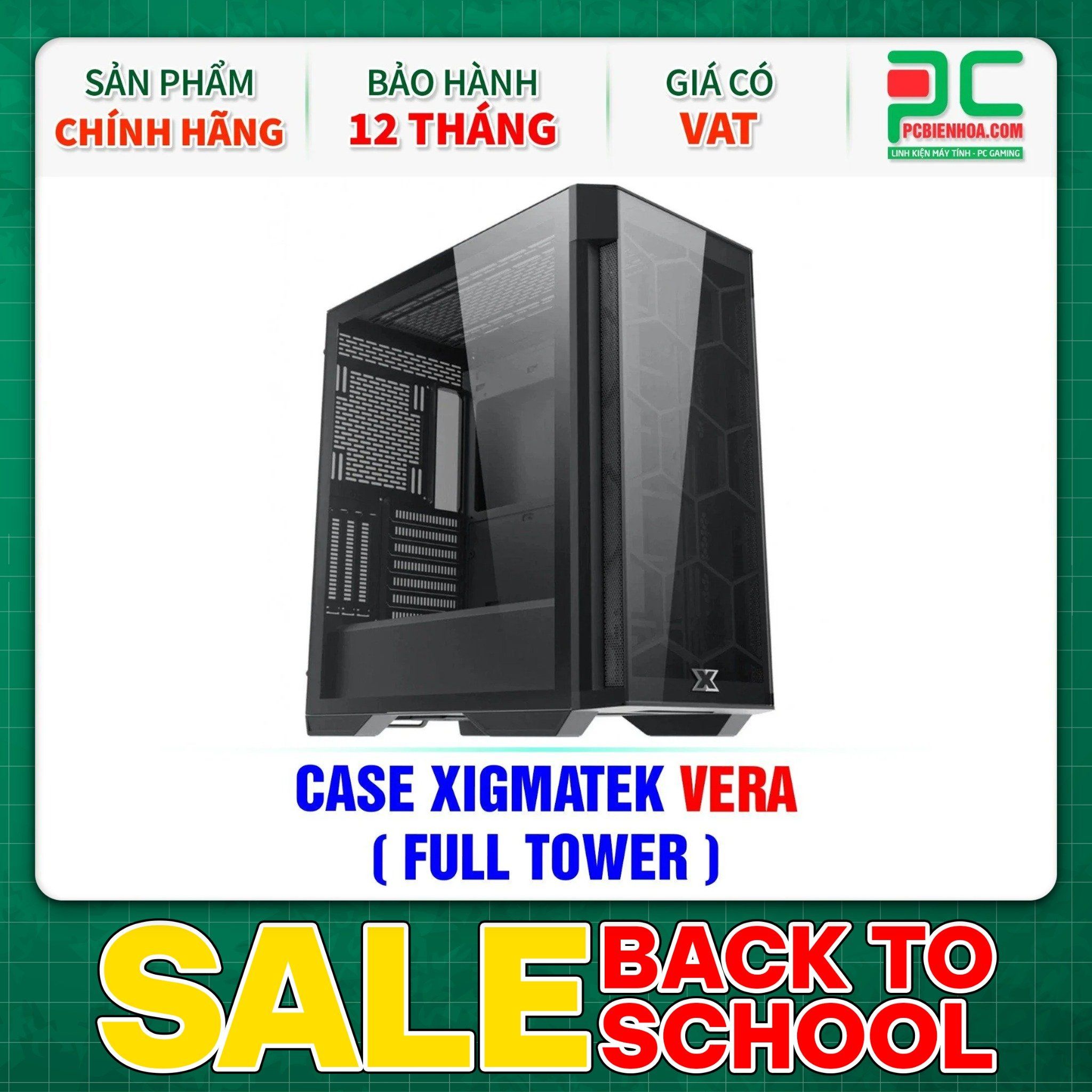 THANH LÝ - CASE XIGMATEK VERA - CHƯA KÈM FAN ( FULL TOWER - EN45730 )